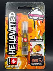 Hellavated Clementine Flavored Cartridge 1g
