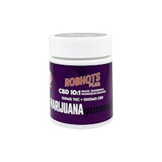 Robhots 10:1 CBD:THC Gummies
