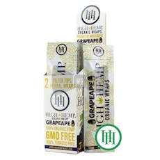 High Hemp Wraps Assorted Flavors (2pk)