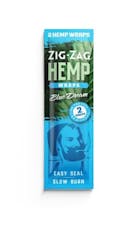 ZIG ZAG BLUE DREAM HEMP WRAPS | 2CT