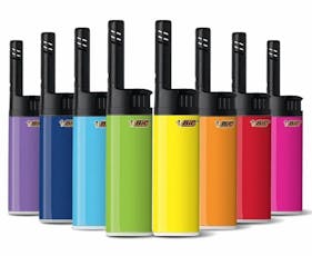 BIC Lighter EZ Reach Assorted Colors