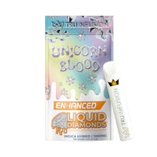 Tru Infusion Enhanced Liquid Diamond Disposable: Unicorn Blood 1g
