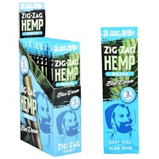 Zig Zag Hemp Wraps | 2pc | Blue Dream