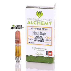 Willamette Valley Alchemy - Liquid Live Resin Cartridge - Black Maple (1 gram)