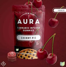 Aura - Cherry Pie + CBN Gummies - 22ct - 1,100mg