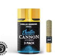 Jeeter Cannon 3 Pack Cadillac Rainbows
