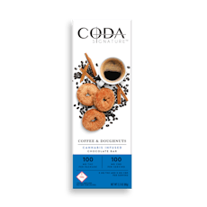 Coda - Chocolate - Coffee & Doughnuts (1:1) (CBD:THC) 100mg
