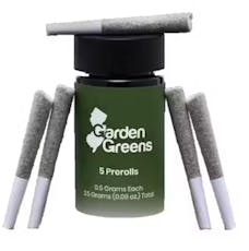 Garden Greens | Cap Junky | 5 x 0.5g