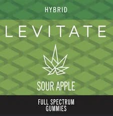 Levitate - Sour Apple - Full Spectrum Gummies - 100mg