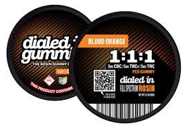 Blood Orange 1:1:1 THCV:CBC:THC Live Rosin - (S) - 100mg 10pk
