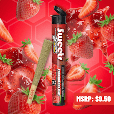 Stingers Sweets | Strawberry Jelly | Liquid Diamond Infused Preroll - 1g