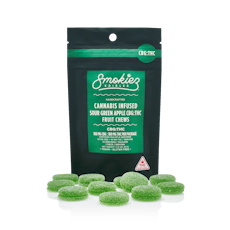 Sour Green Apple 10:10 (THC:CBG) Chews - 100mg