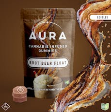 Aura - Root Beer Float + CBG Gummies - 22ct - 1,100mg