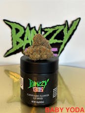 BANZZY 1305 | BABY YODA | SMALL BATCH INDOOR FLOWER | 3.5G