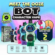 Ooze | 650mAh Bot Character 510 Variable Voltage Battery