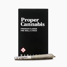 PROPER CANNABIS - MOONPAVER 2.5G 5PK PRE-ROLLS HYBRID