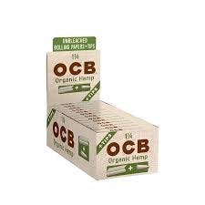 OCB Organic Hemp Papers 1-1/4
