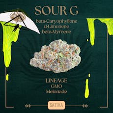 PEAK - PREPACK - 3.5G - SOUR G - SATIVA