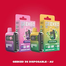 MKX - 3g Geeked Disposable - Rosewater Sorbet (I)