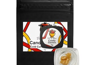 Cold Cured Live Candy Games Rosin 1g