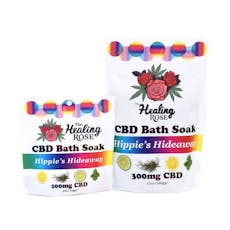 The Healing Rose | Hippie's Hideaway | CBD Bath Soak | 100mg