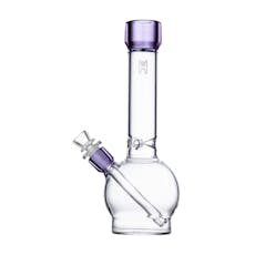 12" Bong - Clear with Lavender