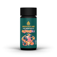 GREEN DOT LABS | CHERRY LIME SODA + LEMON BUTTER RUM LIVE RESIN 5PK PREROLLS 2.5G