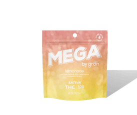 GRÖN | Lemonade | 100mg Mega Gummie Pearl