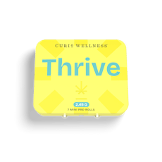 Curio Wellness: Thrive | THCV GSD | 7 x 0.35g Mini Pre-Rolls | 2.45g