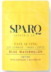Sparq Fast-Acting Gummies - Blue Raspberry | 100mg