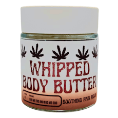 600mg Highly Rooted Whipped Body Butter, 1:1 THC / CBD