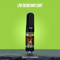 District Cannabis - Pave' - 1g Live Resin Cartridge