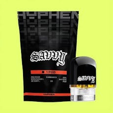 Savvy Hyphen POD 2g: Blue Raz Haze