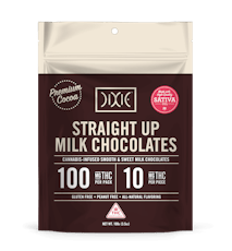 Dixie - Straight Up Milk Chocolate Sativa 10pk - 100mg (10 x10mg)