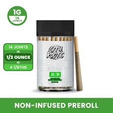City Roots - Sour Diesel (Sativa) 14pk Prerolls 14g