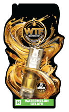 WTF - Cartridge Distillate - Watermelon Gelato (H) (0.5g)