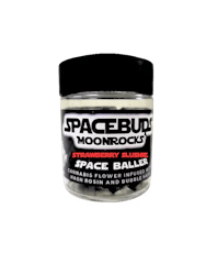 Spacebuds | Strawberry Slushie | 28g Moonrock Space Baller Jar | Hybrid | 63.15% THC