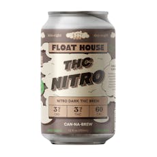 Float House - Hemp Derived THC Nitro Dark Brew 12oz (3mg THC 3mg CBD)