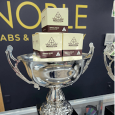 High:Lotion Our new topical is a 1:1 dosed balance of FULL-spectrum THC and CBD, formulated with mango butter, jojoba oil, and soothing menthol for a cream that hydrates, fights inflammation, and provides effective relief from local pain and inflammation. High/Lotion 1:1 150mg THC 150mg CBD, 2 oz jar MMCEU’s NOT COUNTED FOR THIS PRODUCT