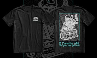 Highest Standards | Bodega Cat | Black | 2XL