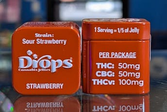 Drops Strawberry Pure Energy Gummies