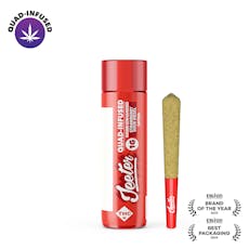 Jeeter: Quad Infused Pre-Roll | Strawberry Sour Diesel | 1g