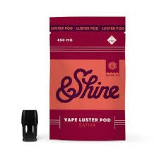 &SHINE - Green Crackle Sativa Luster Pod .85 g