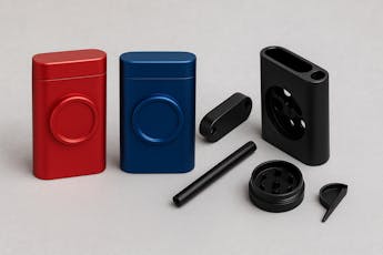 SirEEL - Metal Dugout with 30mm Grinder - Assorted Colors