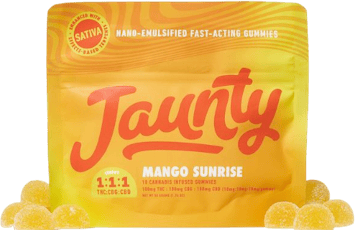 Mango Sunrise - THC:CBG:CBD Gummie 10 Pack (100mg)