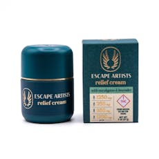 Escape Artist - Relief Cream - Eucalyptus & Lavender (5:1:1:5) 2oz 1250mg