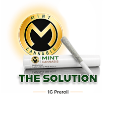 Mint Cannabis 1.0g Prerolls - The Solution