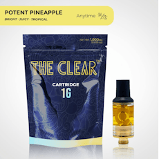 The Clear - Potent Pineapple Distillate Cart 1g