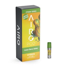 Airo Strain Series Cartridge 1g Hybrid; Lemon Cherry Gelato