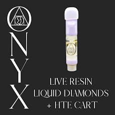 Onyx | Chem Butter (S-H) Live Resin Liquid Diamonds + HTE Vape Cart | 1g